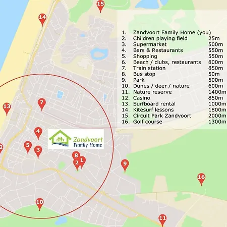 Spacious Family 公寓 赞德沃特